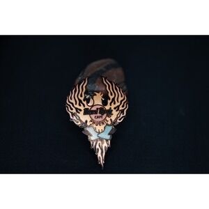 Hard Rock Cafe Pin Phoenix Gold Flaming Eagle With Lucky 7's Guitar 1995 #7468